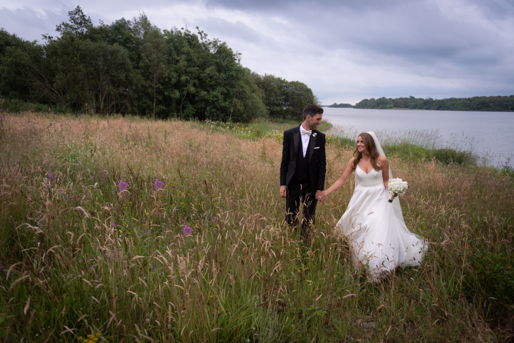 joeanna caffrey flowers and paul harvey at Virginia Park Lodge