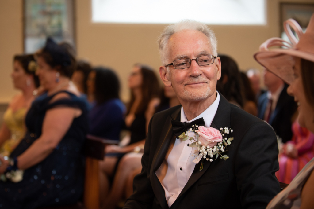 father of bride by wedding photographers the fennells