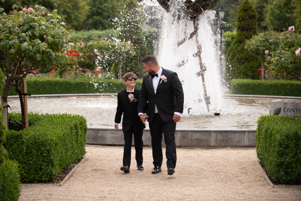 radisson blu wedding groom and pageboy