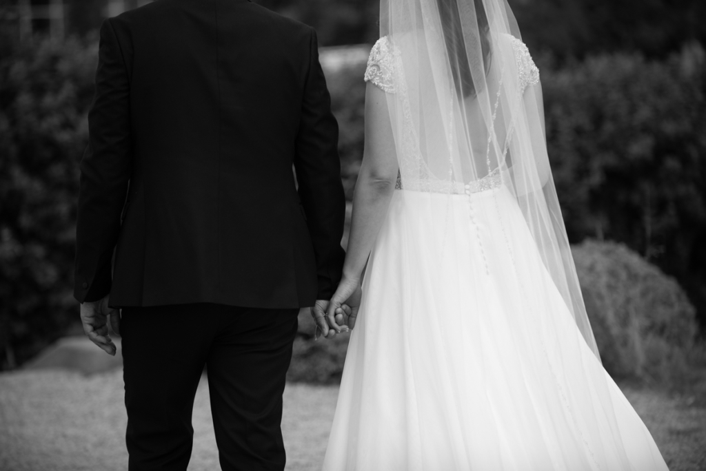 radisson blu wedding holding hands