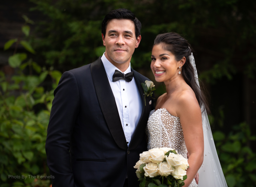 Sarah Roberts and James Stewart wedding photo